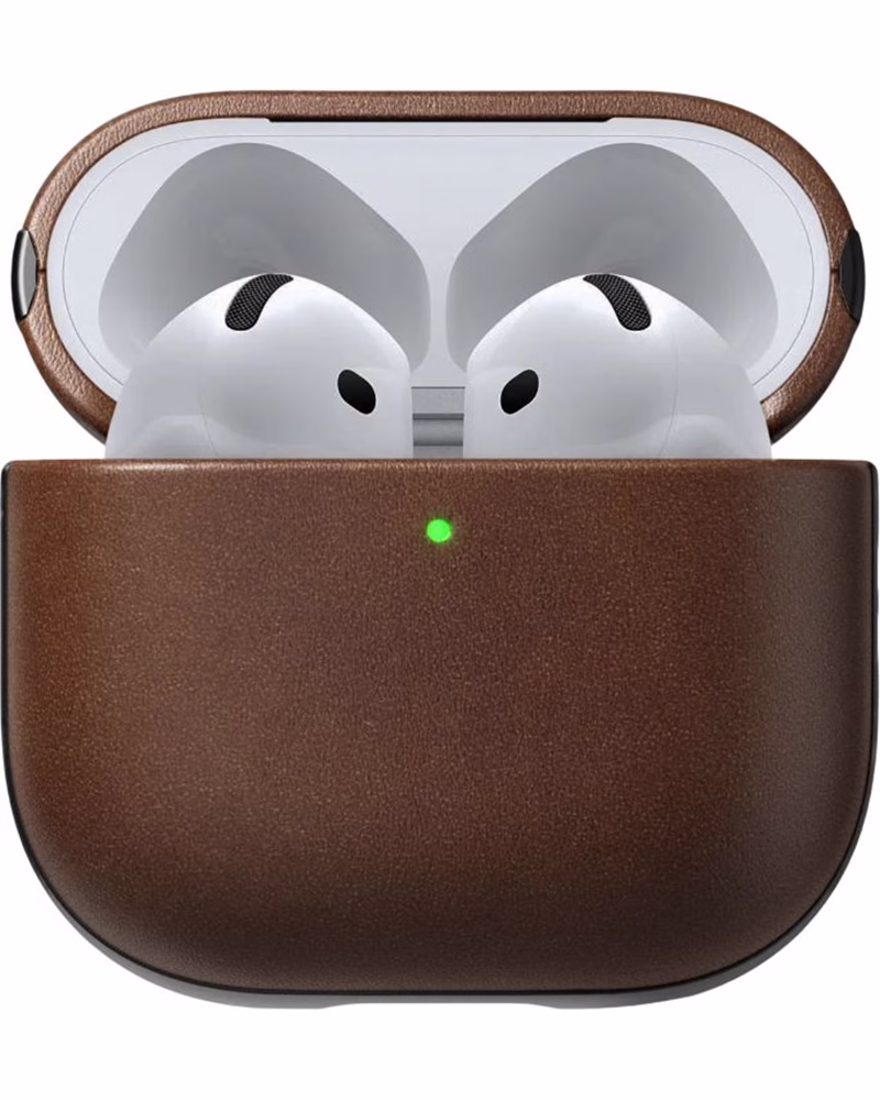 Чохол Nomad Modern Leather Brown для Airpods 4th Gen (NM014599858)